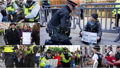 Ηνωμένο-Βασίλειο:-Το-πλακάτ-των-«τρομοκρατών»-κράτησε-και-η-Γκρέτα-Τούνμπεργκ