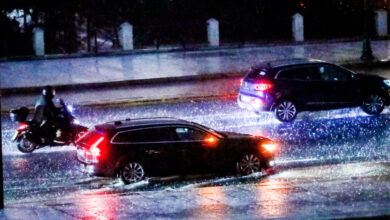 Καιρός-σήμερα:-Ισχυρά-φαινόμενα-σε-πολλές-περιοχές-της-χώρας-–-Καταιγίδες-σε-Αττική-και-Θεσσαλονίκη
