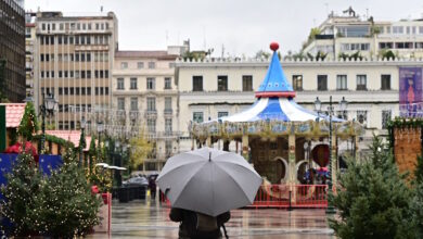 Καιρός-σήμερα:-Τοπικές-βροχές-σε-Κρήτη,-Ήπειρο-και-Εύβοια-–-Ισχυροί-άνεμοι-έως-9-μποφόρ-στο-Αιγαίο