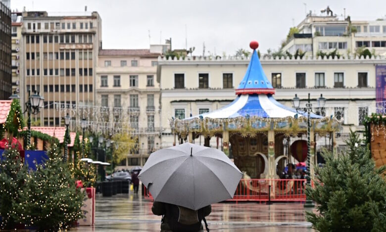 Καιρός-σήμερα:-Τοπικές-βροχές-σε-Κρήτη,-Ήπειρο-και-Εύβοια-–-Ισχυροί-άνεμοι-έως-9-μποφόρ-στο-Αιγαίο