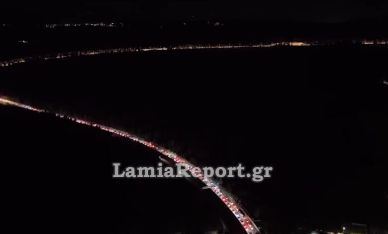 Κίνηση-στους-δρόμους:-Οδύσσεια-η-επιστροφή-των-εκδρομέων-των-Χριστουγέννων-–-10-ώρες-από-Θεσσαλονίκη-προς-Αθήνα