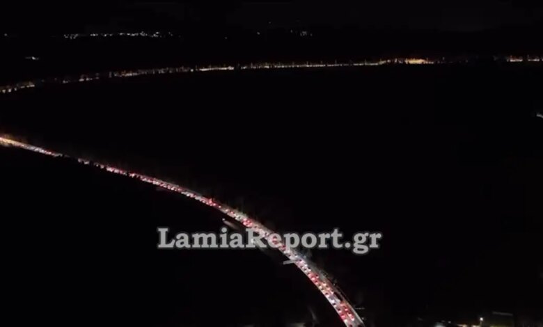 Κίνηση-στους-δρόμους:-Οδύσσεια-η-επιστροφή-των-εκδρομέων-των-Χριστουγέννων-–-10-ώρες-από-Θεσσαλονίκη-προς-Αθήνα