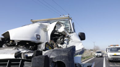 Θεσσαλονίκη:-Καραμπόλα-τεσσάρων-αυτοκινήτων-στον-Περιφερειακό