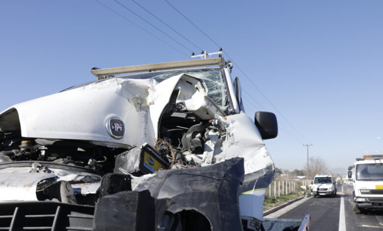 Θεσσαλονίκη:-Καραμπόλα-τεσσάρων-αυτοκινήτων-στον-Περιφερειακό