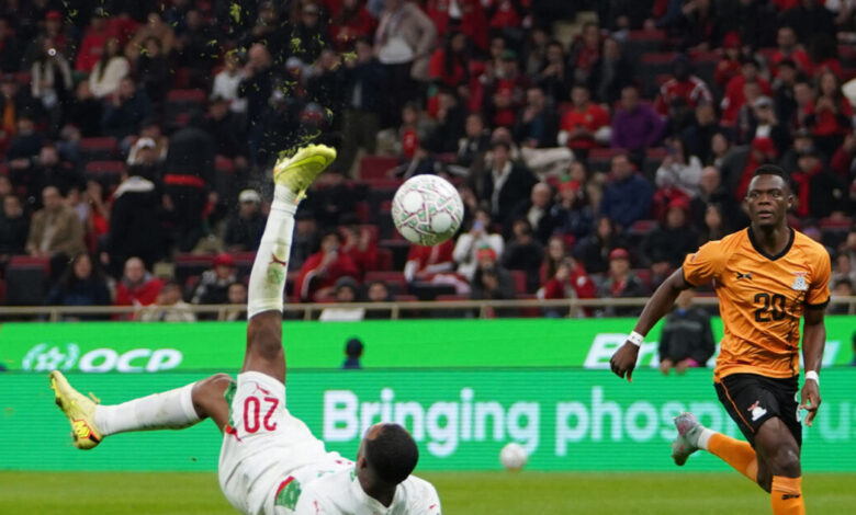 «Μυθικός»-Ελ-Κααμπί-με-δύο-γκολ-και-νέο-«ψαλιδάκι»-στο-Ζάμπια-–-Μαρόκο-0-3