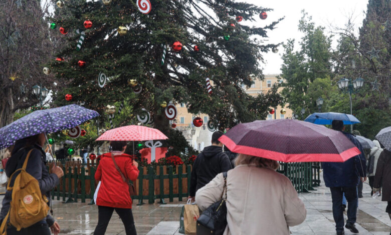 Καιρός-αύριο:-Πτώση-της-θερμοκρασίας,-βροχές-και-χιόνια-στα-ορεινά