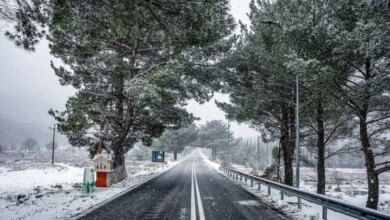Καιρός:-Θερμοκρασίες-κάτω-από-το-μηδέν-στα-βόρεια-προάστια-της-Αττικής-–-Που-θα-χιονίσει-τις-επόμενες-ημέρες