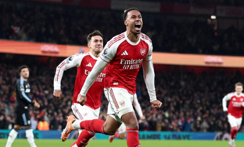 premier-league:-Η-Άρσεναλ-«σάρωσε»-με-4-1-την-Άστον-Βίλα,-«κόλλησε»-στο-1-1-κόντρα-στη-Γουλβς-η-Μάντσεστερ-Γιουνάιτεντ