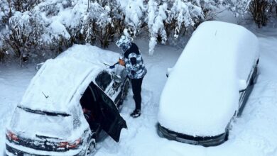 Πυκνή-χιονόπτωση-στην-Πολωνία-και-ουρές-αυτοκινήτων-20-χλμ-μεταξύ-Βαρσοβίας-και-Γκντασκ