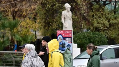 Καιρός-αύριο:-Τοπικές-βροχές-και-καταιγίδες-σε-διάφορες-περιοχές-–-Τα-8-μποφόρ-αγγίζουν-οι-άνεμοι-στο-Αιγαίο
