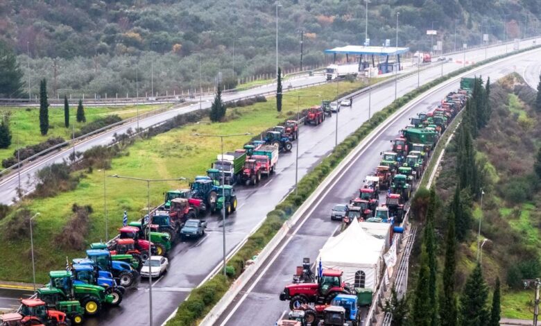 Οι-αγρότες-αυξάνουν-την-πίεση:-Εξετάζουν-48ωρα-μπλόκα-και-μεγάλη-κάθοδο-με-τρακτέρ-στην-Αθήνα