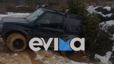 Εύβοια:-Τέσσερις-νέοι-εγκλωβίστηκαν-για-ώρες-στα-χιόνια-και-τις-λάσπες-στην-περιοχή-της-Λίμνης-στη-Σέττα