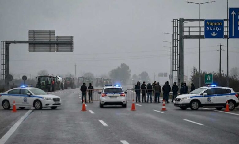 Μπλόκο-Νίκαιας:-Κλειστή-η-ΠΑΘΕ-από-τις-12:05-–-Δείτε-πώς-θα-κινηθείτε
