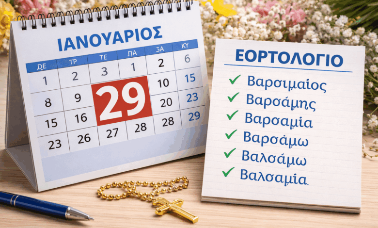 Εορτολόγιο:-Ποιοι-γιορτάζουν-σήμερα-29-Ιανουαρίου