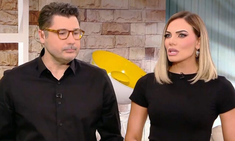 Λάμπρος-Κωνσταντάρας-και-Ιωάννα-Μαλέσκου-ντύθηκαν-στα-μαύρα-και-εξήγησαν-τον-λόγο-στην-εκπομπή-τους