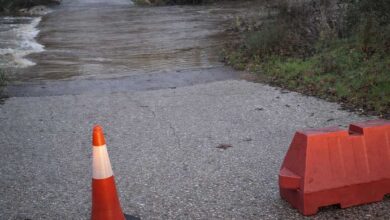 Κακοκαιρία-στη-Θεσσαλία:-Οδηγίες-της-Αστυνομίας-για-οδηγούς-και-πεζούς