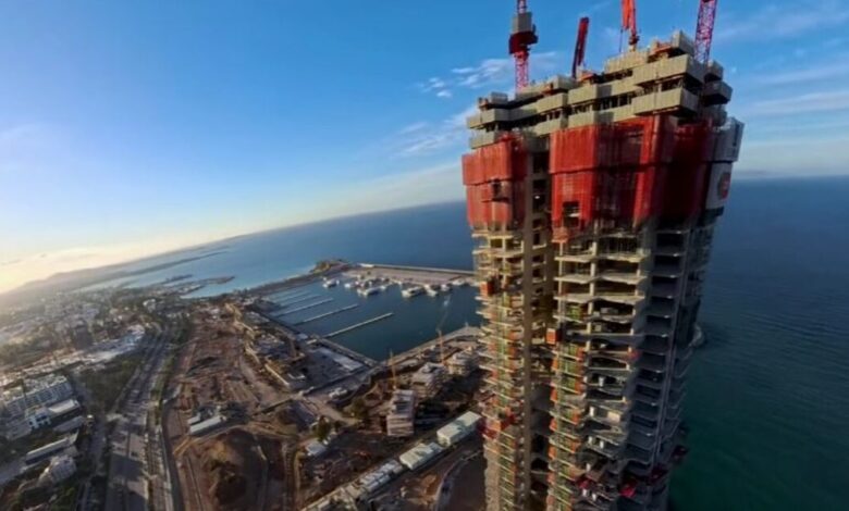 riviera-tower:-Ψήλωσε-κι-άλλο-ο-ουρανοξύστης-–-Αντίστροφη-μέτρηση-για-την-ολοκλήρωση,-10-όροφοι-απομένουν