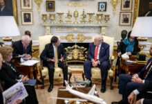 «Καλή»-η-συνάντηση-Τραμπ-Πέτρο-στον-Λευκό-Οίκο