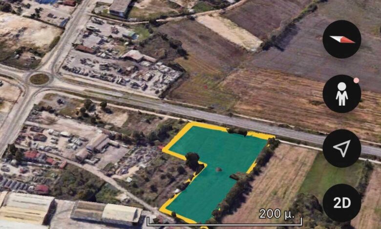 Πωλούνται-2-αγροτεμάχια-18,5-στρ.-στην-είσοδο-των-Τρικάλων