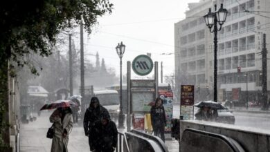 Καιρός-αύριο:-Ισχυρές-βροχές-και-καταιγίδες-σε-όλη-τη-χώρα