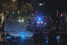 Παγκράτι:-Λήξη-συναγερμού-για-σακούλα-έξω-από-τράπεζα-–-Περιείχε-σκουπίδια-και-όχι-εκρηκτικό-μηχανισμό