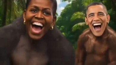 Σφοδρές-αντιδράσεις-για-το-ρατσιστικό-βίντεο-του-Τραμπ-για-τους-Ομπάμα