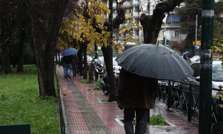 Καιρός-σήμερα:-Συννεφιά-σε-Αττική-και-Θεσσαλονίκη-–-Βροχές-στα-δυτικά