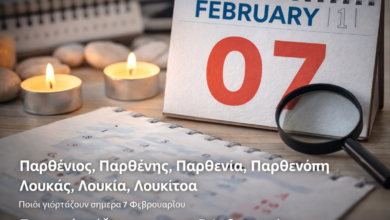 Ποιοι-γιορτάζουν-σήμερα-7-Φεβρουαρίου