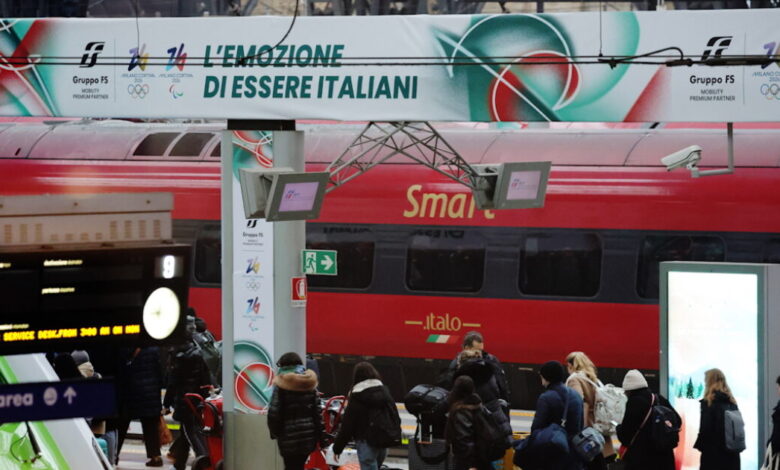 Ιταλία:-«Σαμποτάζ»-στους-σιδηροδρόμους-ενόψει-της-έναρξης-των-Χειμερινών-Ολυμπιακών-Αγώνων-εξετάζουν-οι-αρχές