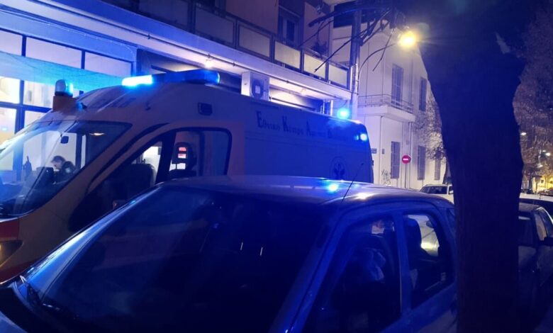 Μαχαίρωμα-σε-πολυκατοικία-στη-Λάρισα