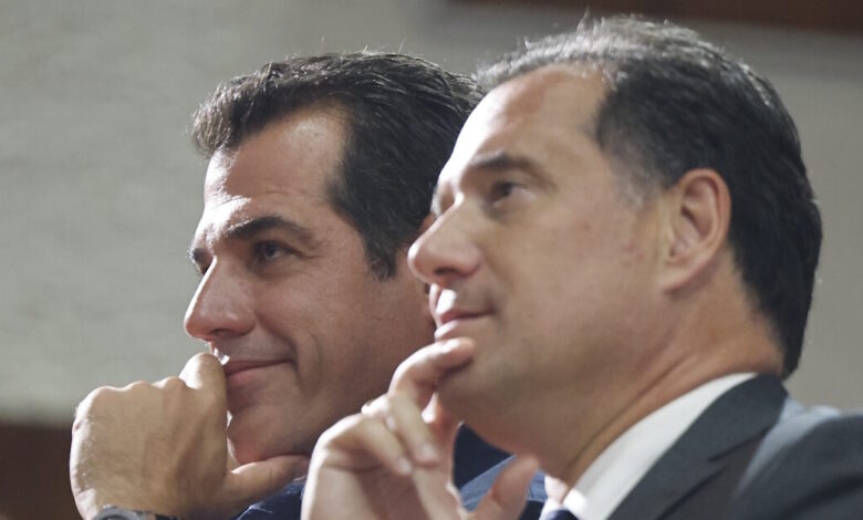 Ο-Θάνος-Πλεύρης-συγχαίρει-τον-Άδωνι-Γεωργιάδη-για-το-«όχι»-σε-ακτιβιστές-που-ήθελαν-να-δουν-παιδιά-από-το-ναυάγιο-στη-Χίο