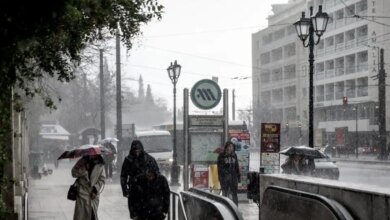 Καιρός:-Νέος-γύρος-με-καταιγίδες-σε-Αιγαίο-και-δυτικά-από-σήμερα-–-Με-βροχές-και-νοτιάδες-θα-ψήσουμε-την-Τσικνοπέμπτη