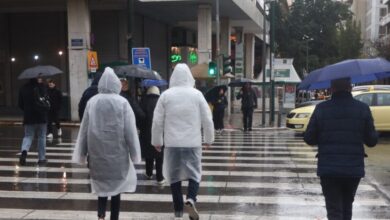 Καιρός-αύριο:-Βροχές,-καταιγίδες-και-μικρή-πτώση-της-θερμοκρασίας