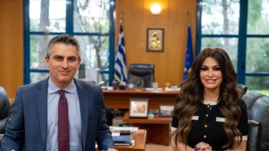 Κίμπερλι-Γκιλφόιλ-μετά-τη-συνάντηση-με-Χρίστο-Δήμα:-Οι-μεταφορές-είναι-η-ραχοκοκαλιά-μίας-ισχυρής-οικονομίας