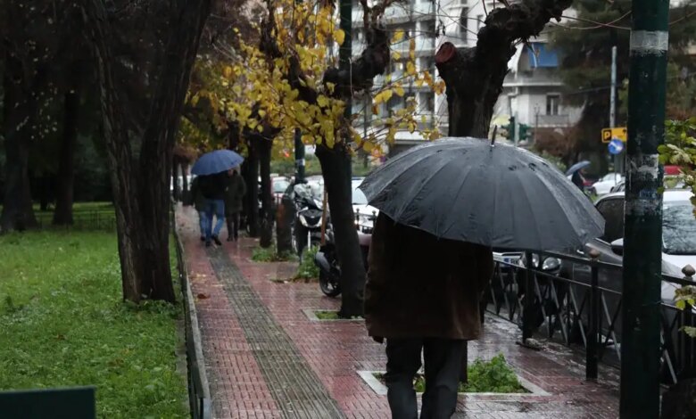 Καιρός-αύριο:-Βροχές,-καταιγίδες-και-ισχυροί-άνεμοι