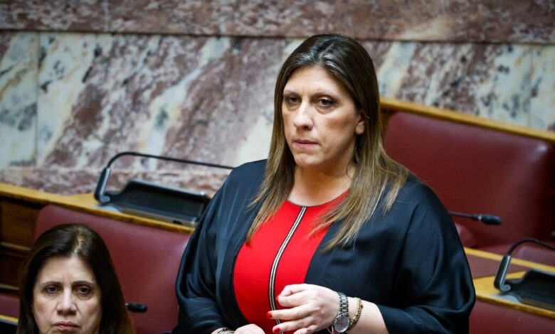 Η-Κωνσταντοπούλου-δημοσιοποίησε-sms-προς-τον-Χρυσοχοΐδη-και-καταγγέλλει-«παρακράτος»-–-«Αστυνομικός-ενημέρωσε-τον-Γεωργιάδη-για-τη-μήνυση»