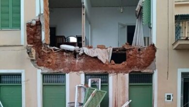 Μεσσήνη:-Κατέρρευσε-τοίχος-κατοικημένου-σπιτιού-από-την-έντονη-βροχόπτωση