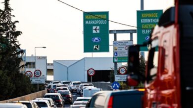 Κυκλοφοριακές-ρυθμίσεις-στην-Αττική-Οδό-λόγω-έργων:-Κλειστές-είσοδοι-στο-ρεύμα-προς-Αεροδρόμιο