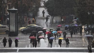 Καιρός:-Ισχυρές-καταιγίδες-από-τα-μεσάνυχτα-του-Σαββάτου-–-Οι-περιοχές-που-θα-επηρεαστούν