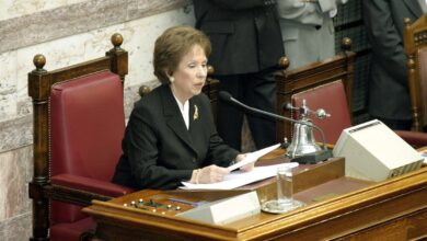 Πέθανε-η-Άννα-Ψαρούδα-Μπενάκη-–-Η-πρώτη-γυναίκα-Πρόεδρος-της-Βουλής