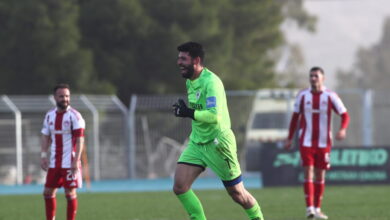 Ο-τερματοφύλακας-Θεοδωράκης-έβαλε-buzzer-beater-γκολ-και-διαμόρφωσε-το-1-1-στο-Μαρκό-–-Ολυμπιακός-Β’