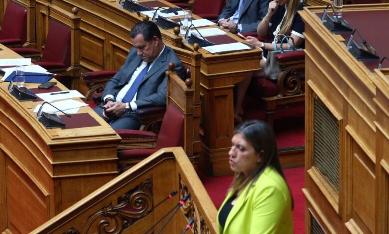 Άδωνις-Γεωργιάδης-–-Ζωή-Κωνσταντοπούλου:-Συνεχίζεται-η-κόντρα-τους-–-«Θα-της-κάνω-μήνυση-τη-Δευτέρα»,-«μιλάμε-για-παρακράτος»