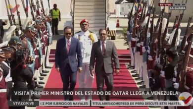 Στο-Καράκας-έφθασε-ο-πρωθυπουργός-του-Κατάρ