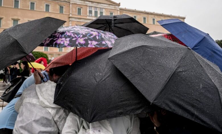 Ισχυροί-άνεμοι,-βροχοπτώσεις-και-καταιγίδες-ως-το-Σάββατο-–-Συστάσεις-από-την-Πολιτική-Προστασία