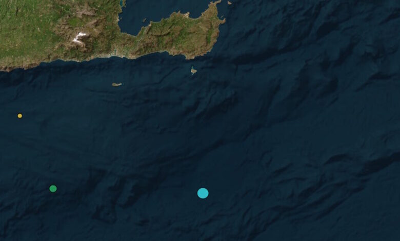 Σεισμός-4,1-Ρίχτερ-στην-Κρήτη,-ανοιχτά-από-το-Λασίθι-το-επίκεντρο
