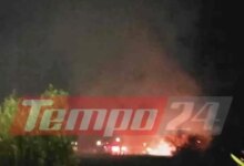 Φωτιά-στην-Αχαΐα:-Καίγεται-πτηνοτροφική-μονάδα-στα-Γερουσέικα-–-Επιχειρούν-οι-δυνάμεις-της-πυροσβεστικής