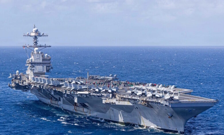 Στη-Μεσόγειο-το-αεροπλανοφόρο-uss-gerald-ford-με-το-«βλέμμα»-στο-Ιράν-–-Στάση-στη-Σούδα-για-ανεφοδιασμό