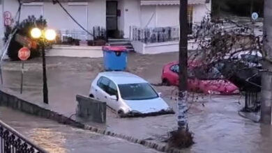 Λήμνος:-Στο-έλεος-της-κακοκαιρίας-το-νησί-–-Μεγάλες-πλημμύρες-από-τη-σφοδρή-βροχόπτωση,-ήχησε-το-112
