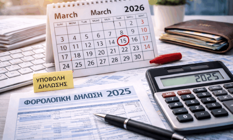 Φορολογικές-δηλώσεις-2025:-Ανοίγει-η-πλατφόρμα-τον-Μάρτιο-2026