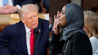 Τραμπ:-Ρατσιστική-επίθεση-στις-2-μουσουλμάνες-Δημοκρατικές-–-«Γυρίστε-από-εκεί-που-ήρθατε,-μπείτε-σε-μια-βάρκα-με-τον-παράφρονα-Ντε-Νίρο»